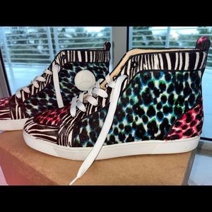 100% authentic men's Christian Louboutin limited edition sneakers
